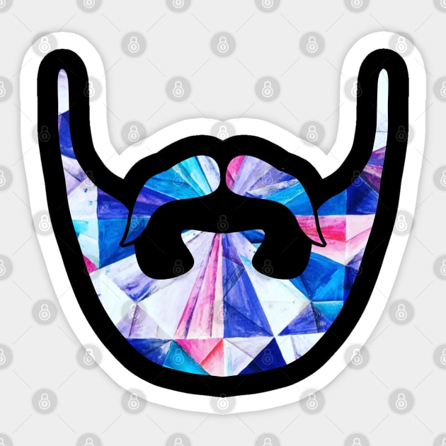 Gemstone Beard Sticker by The Craft ACE